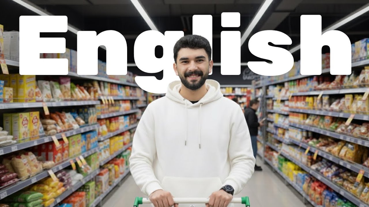 🛒Let's Learn English in a Supermarket | Comprehensible Input