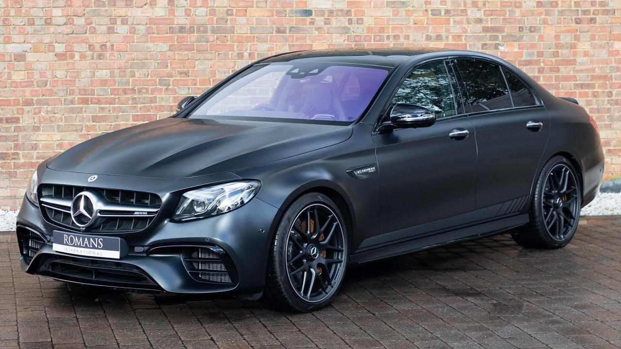 2018 Mercedes AMG E63 S Saloon Edition 1 - Designo Magno Night Black - Walkaround & Interior [4K]