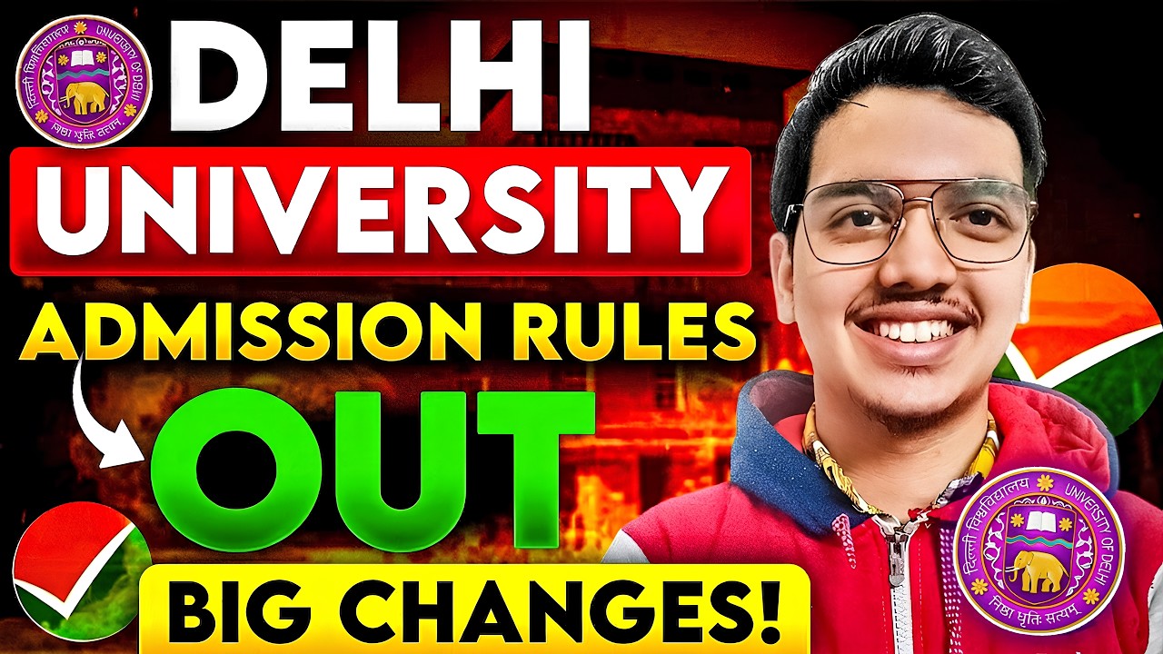 Delhi University CSAS 2026 NEW Rules OUT🚨| 10 Rules That Can Affect Your Admission 😱