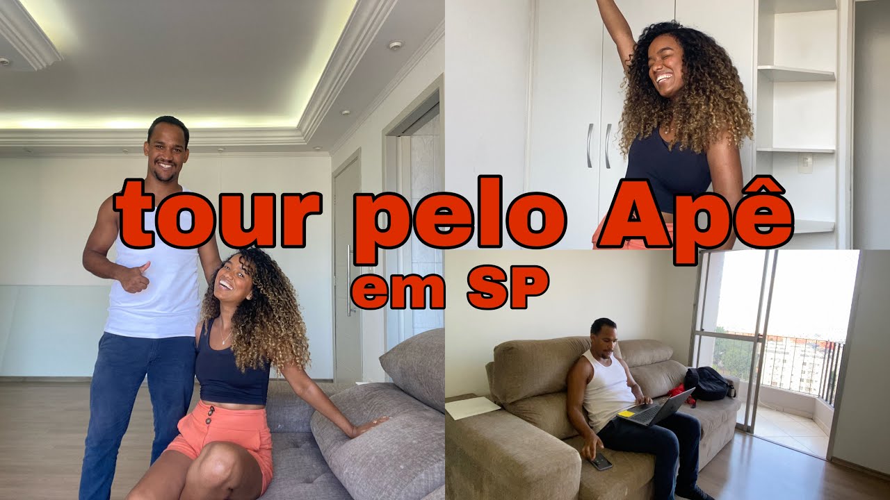 TOUR PELO NOSSO AP&Ecirc; EM SP -  Vlog 41