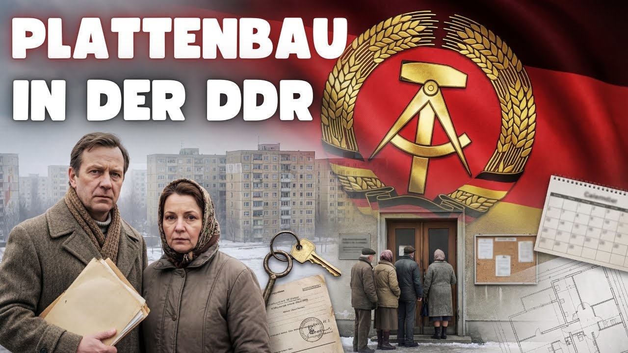 Plattenbau in der DDR: Warum manche sofort eine Wohnung bekamen und andere jahrelang warteten