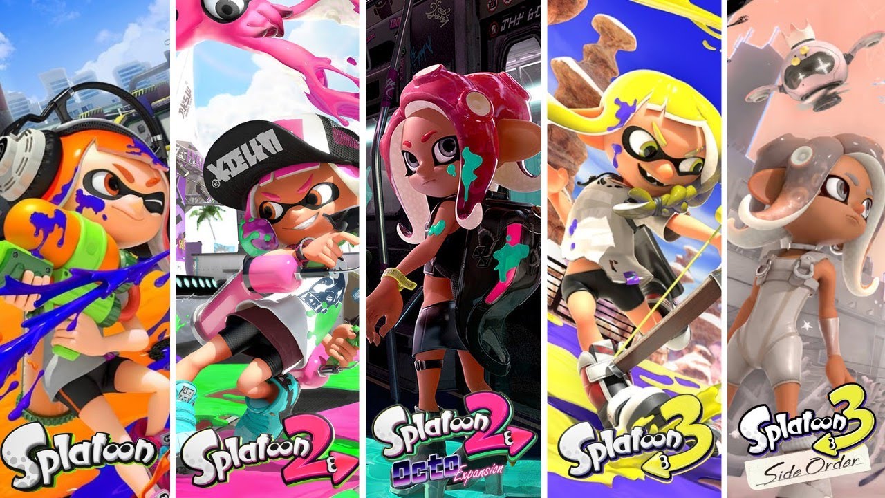 Splatoon Series - FULL GAME No Commentary (All Games + DLC) (Longplay)