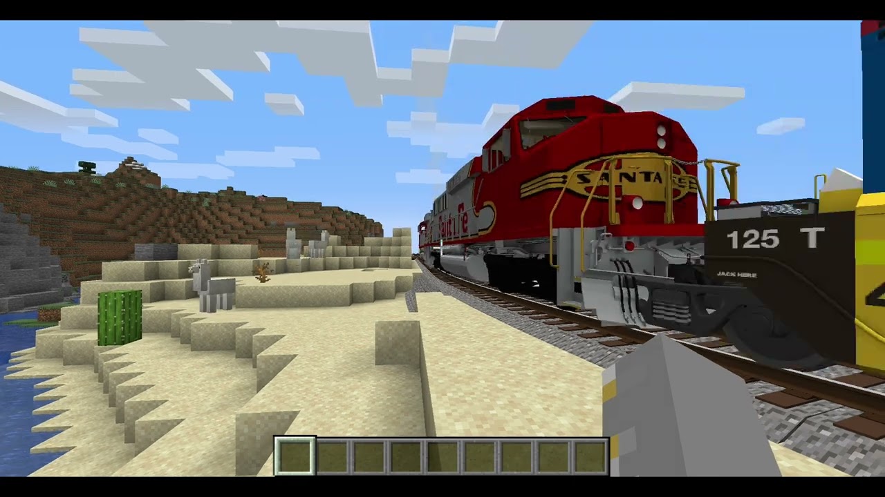 Minecraft Railfanning Part 1