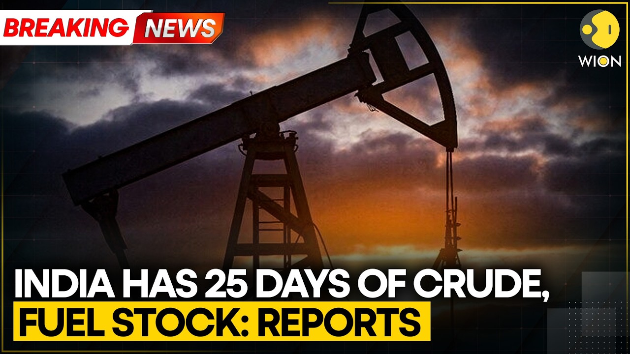 India Has 50 Days of Oil Supply Amid Global Tensions: Govt Sources | WION BREAKING