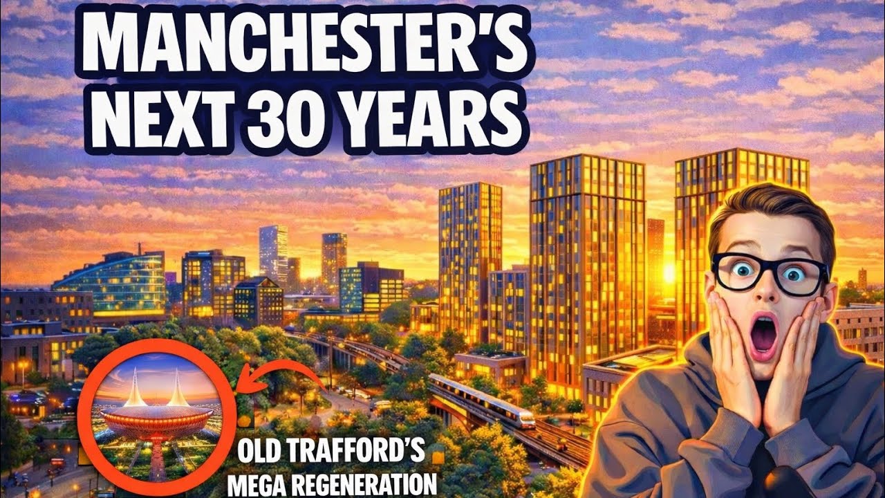 Manchester to Invest £12 BILLION to RESHAPE the City Over the Next 30 YEARS‼️