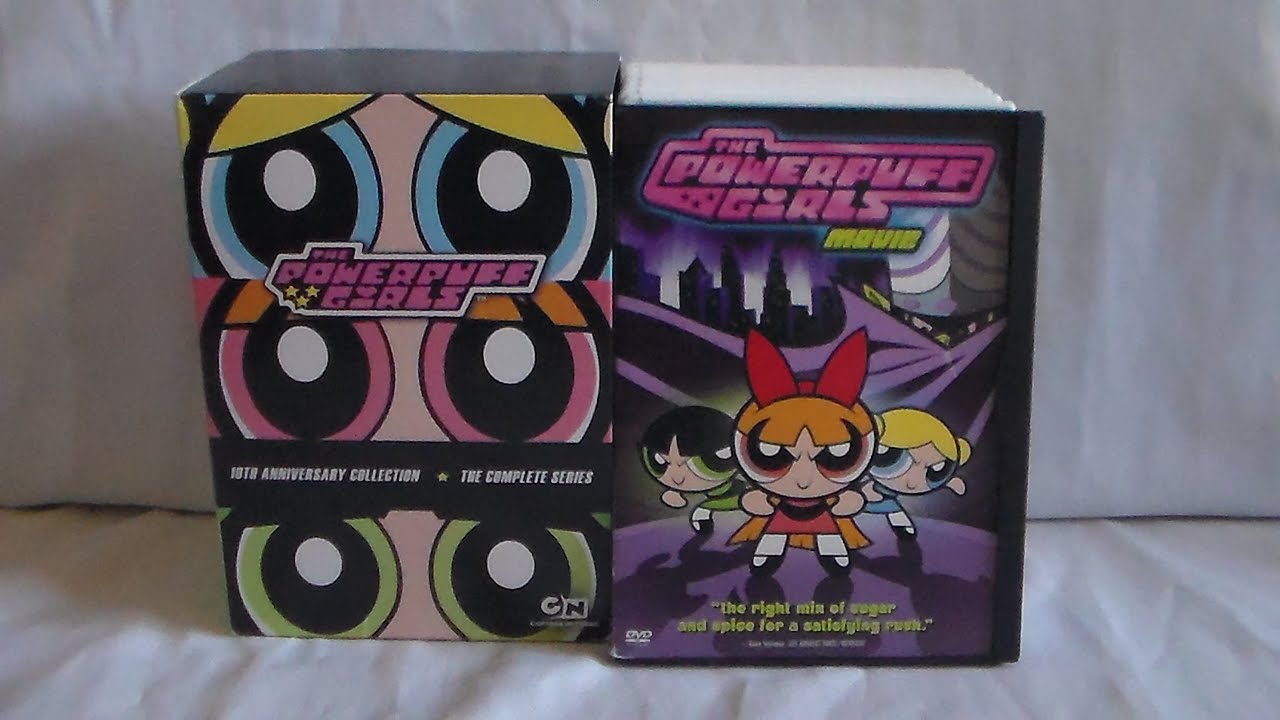 Unboxing Powerpuff Girls Complete Series