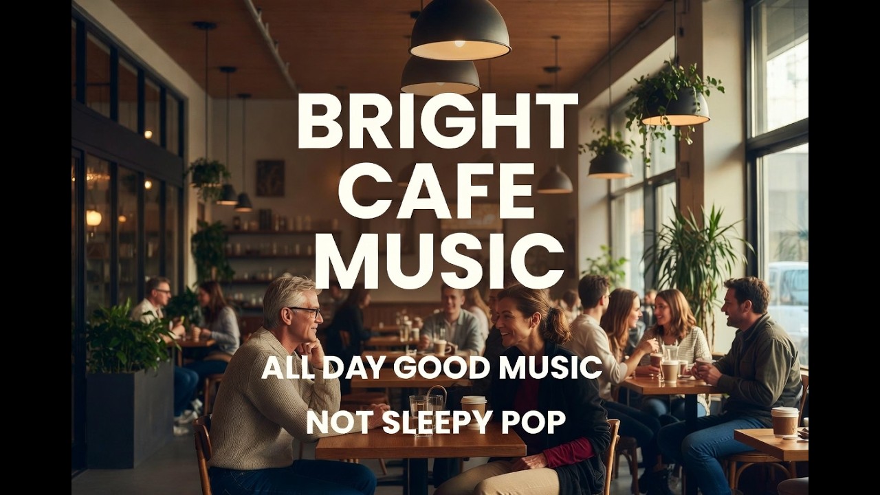 ☀️ 6 Hours of Bright Cafe Pop | Not Sleepy | Work · Study · Cafe