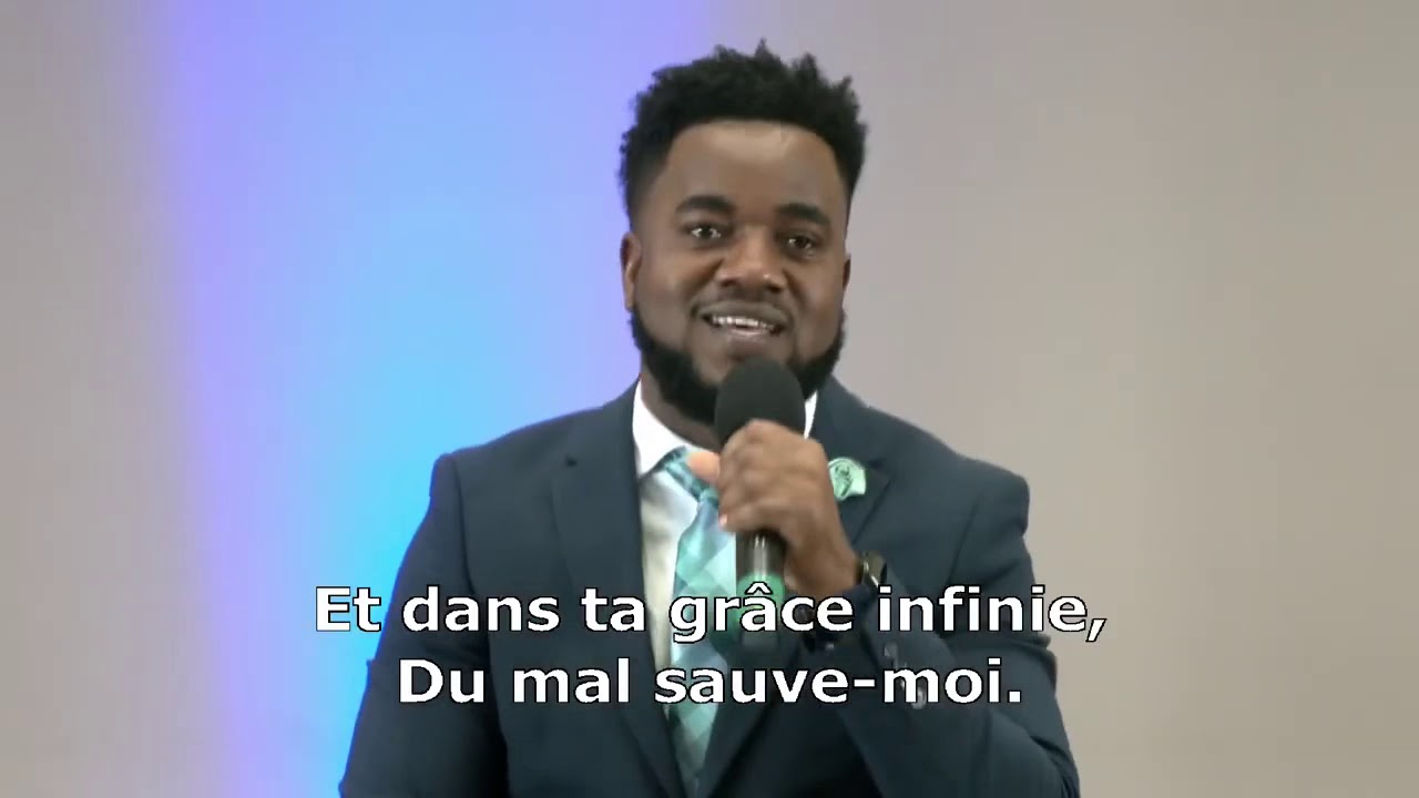 “Gloire, gloire à l'Éternel! Tout joyeux” Psalmist Renet Jean-Louis