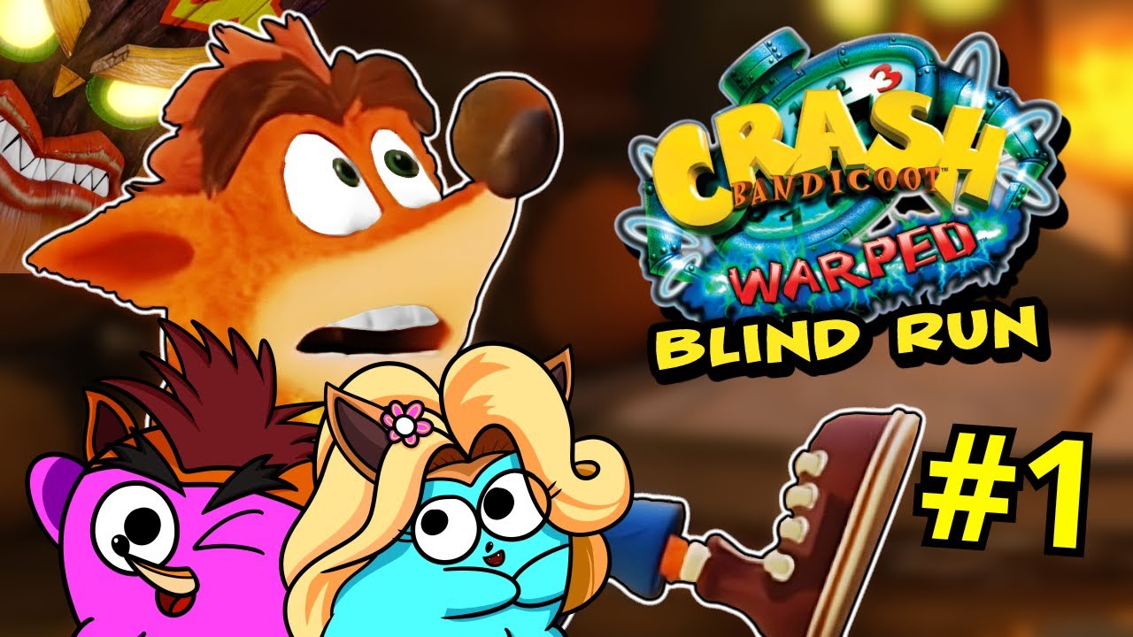 Time-Travel in a Crash Game?! Yes. | Crash Bandicoot 3: Warped Remastered [Blind Run] - Part 1