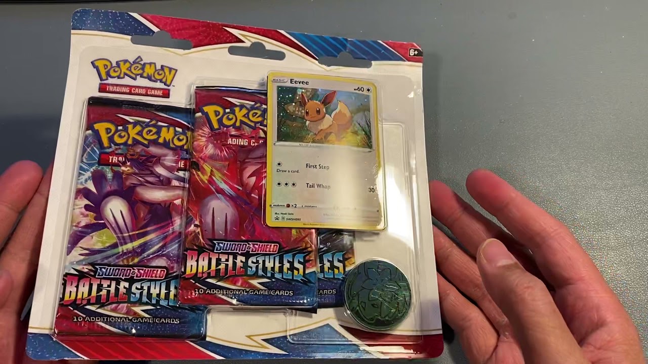 Amazon Pokémon Battle Styles blister pack opening! Resealed?!
