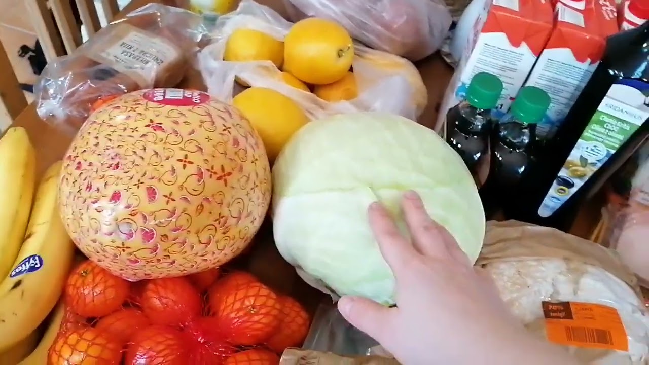 haul jedzeniowy - Lidl /promki/oszczędzanie/planowanie posiłków