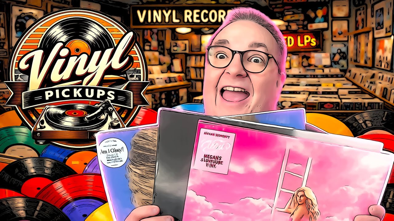 NEW Vinyl Pickups - Coloured are the Best!