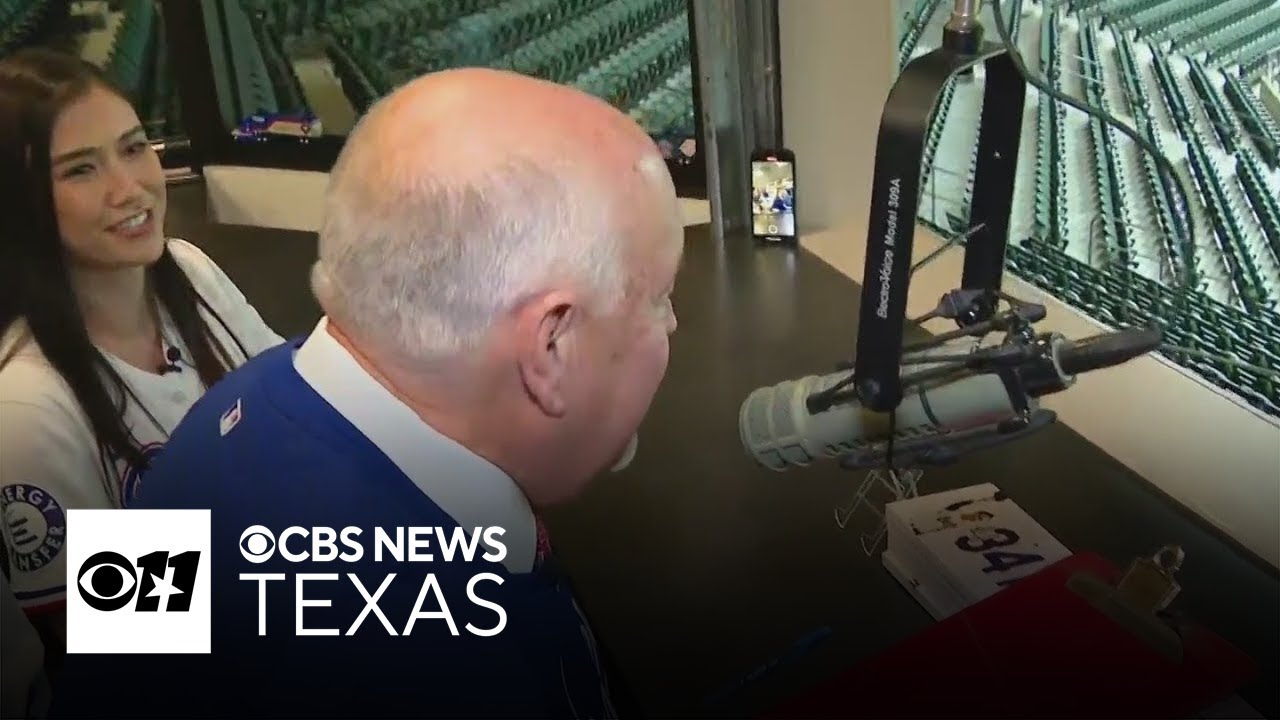 Chuck Morgan, the voice of the Texas Rangers, talks 2025 Opening Day