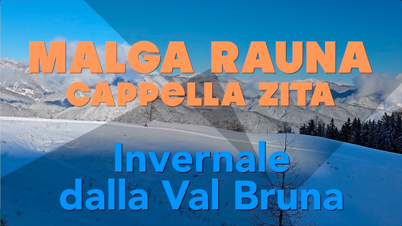 104 Invernale: Malga Rauna e Capp. Zita da Valbruna. Un paesaggio nevoso da fiaba tra abeti e faggi