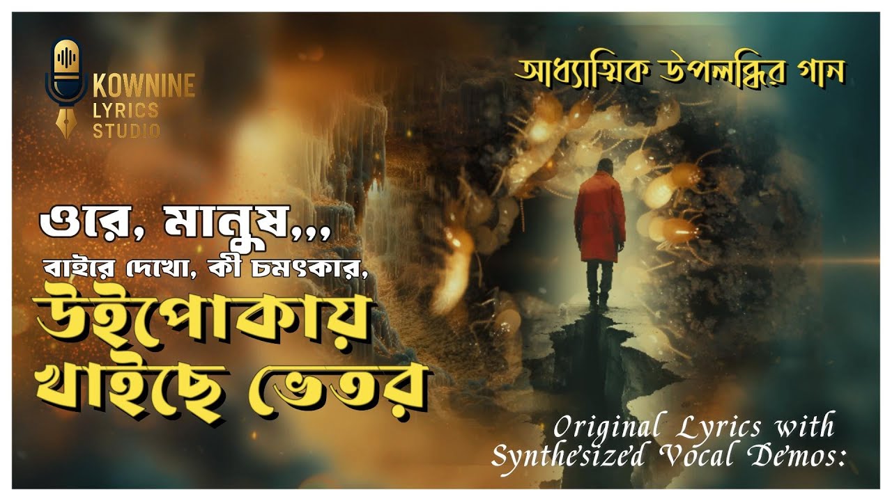 উইপোকায় খাইছে ভেতর | Baul Philosophy Song | Kownine Lyrics Studio
