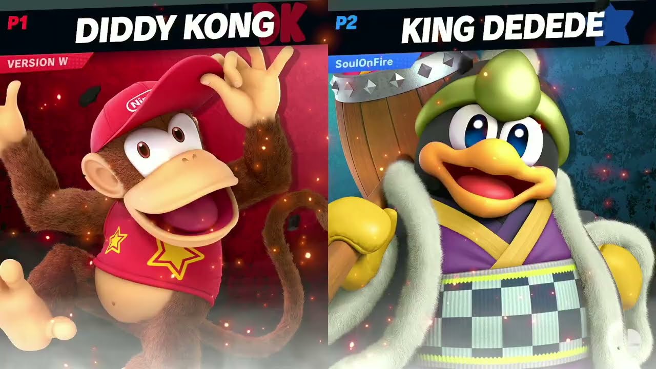Pengu-Win (King Dedede) vs AgMa (Diddy Kong)- Redemption Winners Semifinals - Blazing Battlefield #7
