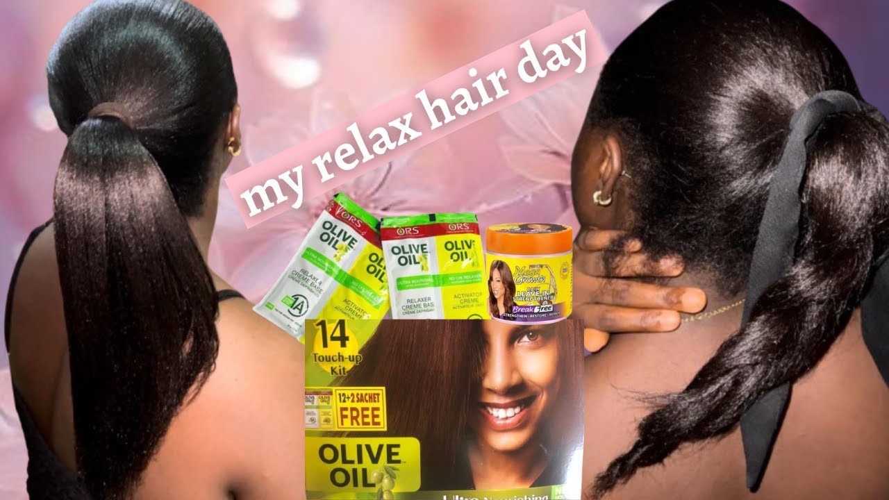 I Did This And Accelerated My Hair Growth | How I Trimmed My 20inches Relaxed Hair #hair