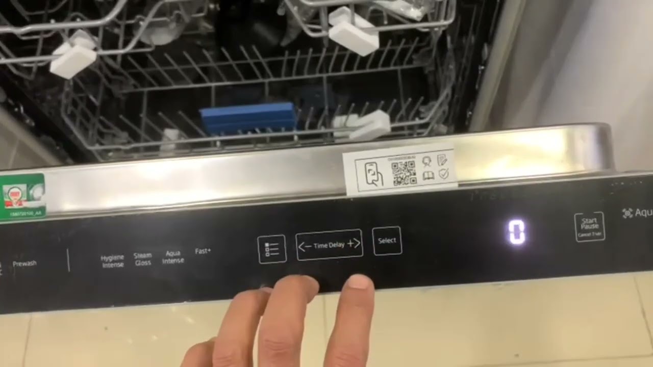 Settings of Beko dishwasher | BDEN38523XQ