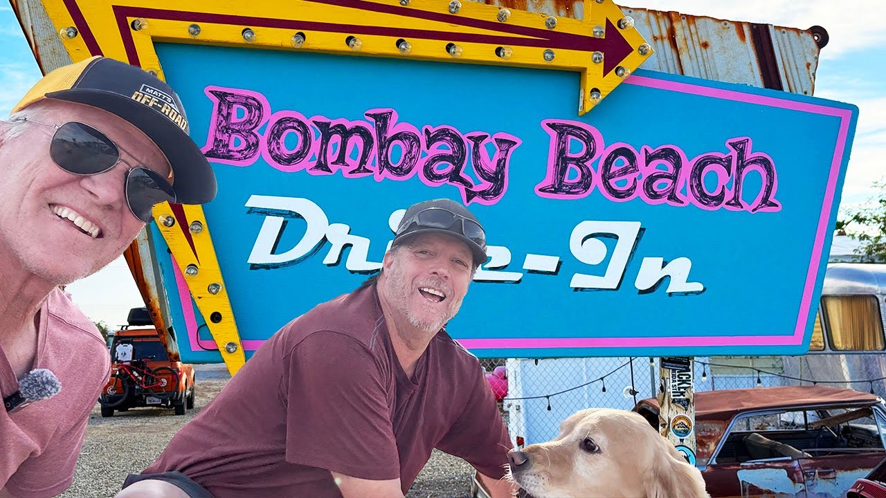 Исследуем Bombay Beach Drive-In — постапокалиптическое искусство на Солтон-Си