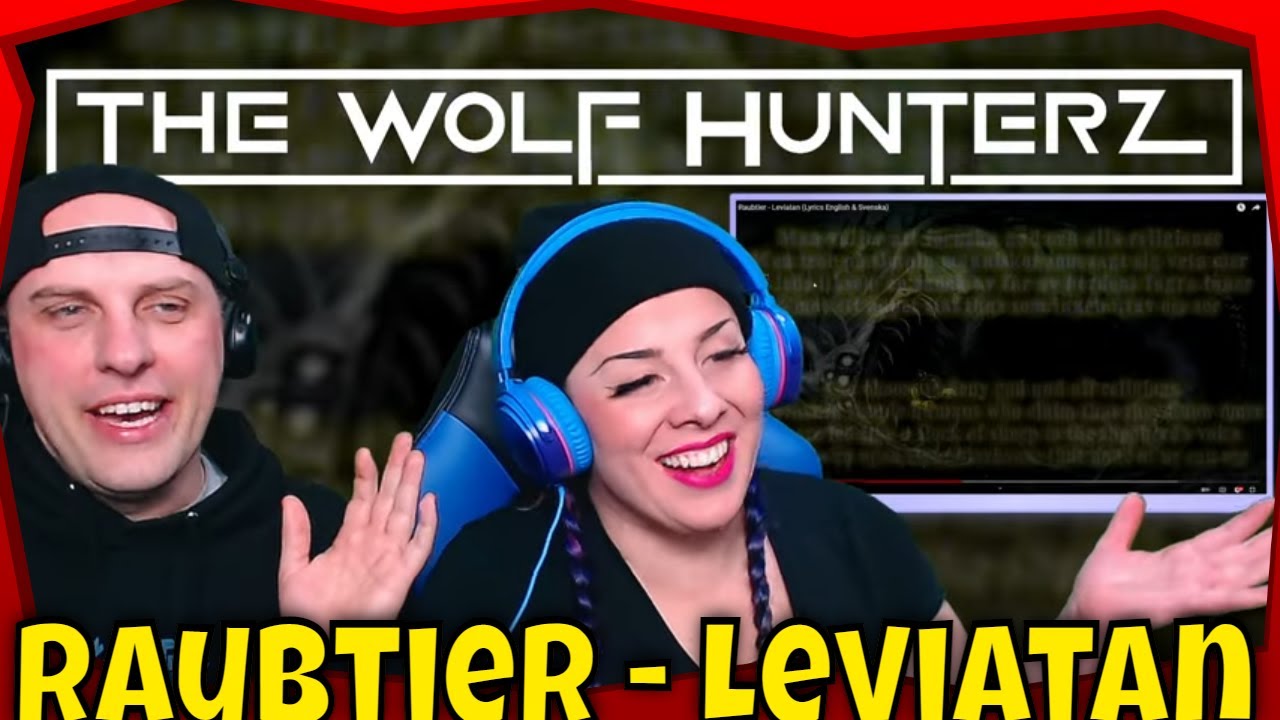 Raubtier - Leviatan (Lyrics English & Svenska) THE WOLF HUNTERZ Reactions