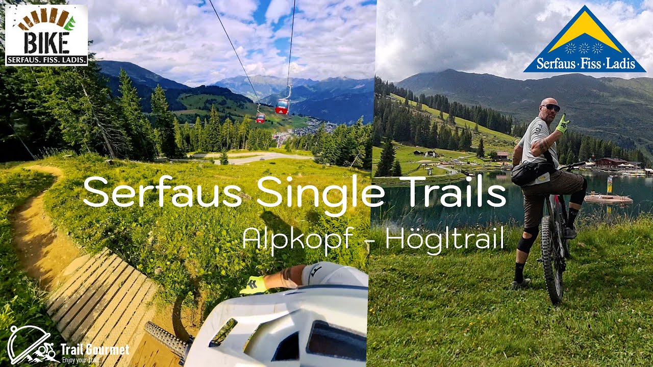 Single trails in Serfaus - Alpkopf into Högltrail! Feel the flow!  YT Decoy