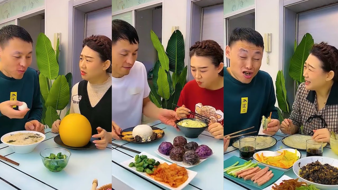 Trending 🔥 Funny Husband Wife Yummy Food Eating Challenge||Prank 😂🤫||Comedy 🤣🤣