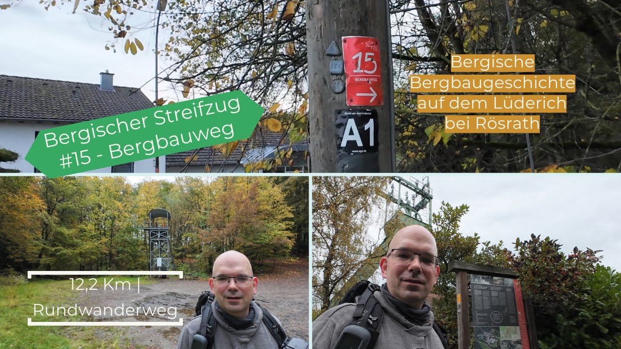 Wandern im Bergischen | Streifzug #15 Bergbauweg Rösrath