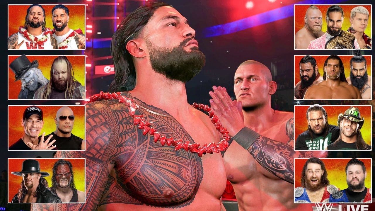 WWE 2K23 Live Stream - Can Roman Reigns & Randy Orton Beat 1st Ever Tag Team Tower In WWE 2K23