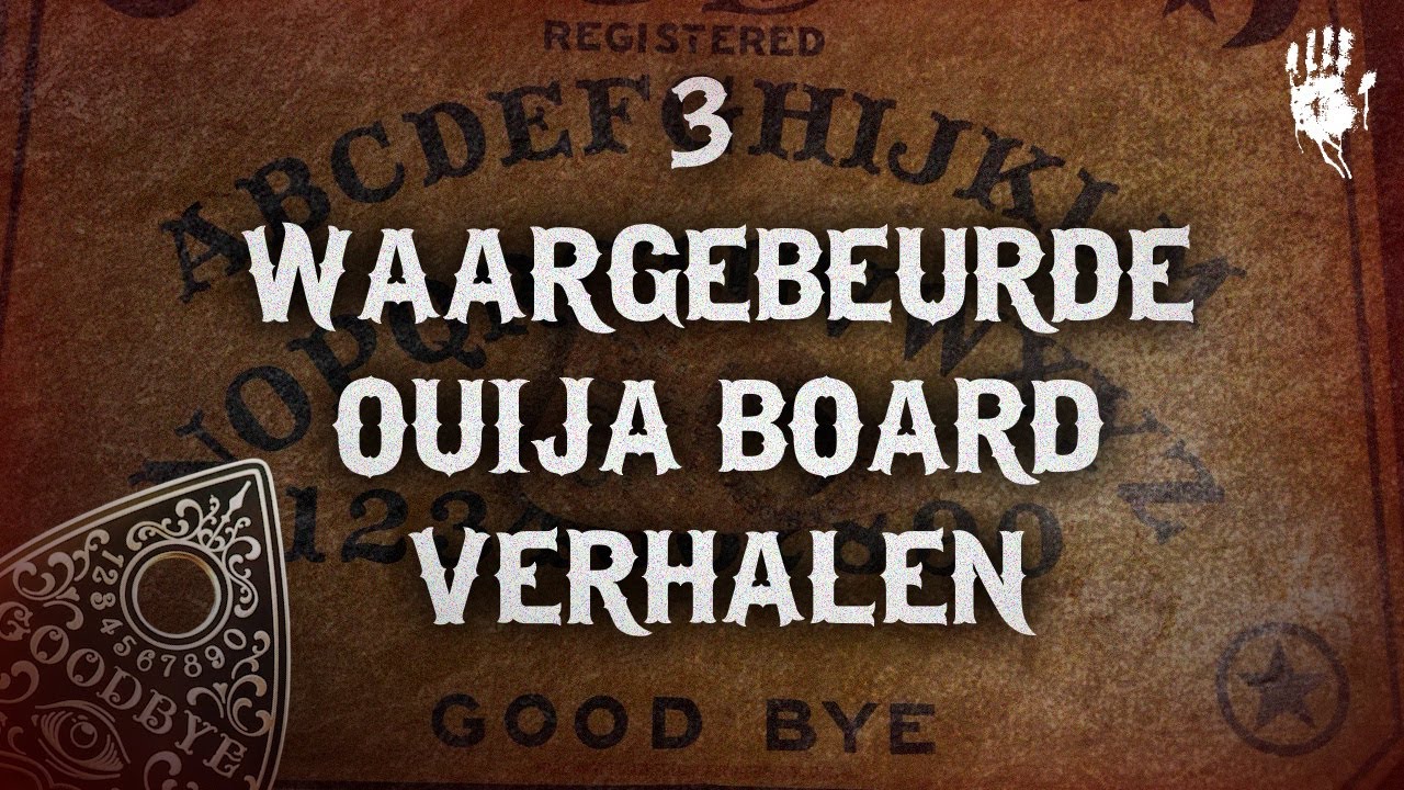 3 WAARGEBEURDE Ouija Board Verhalen 🪬