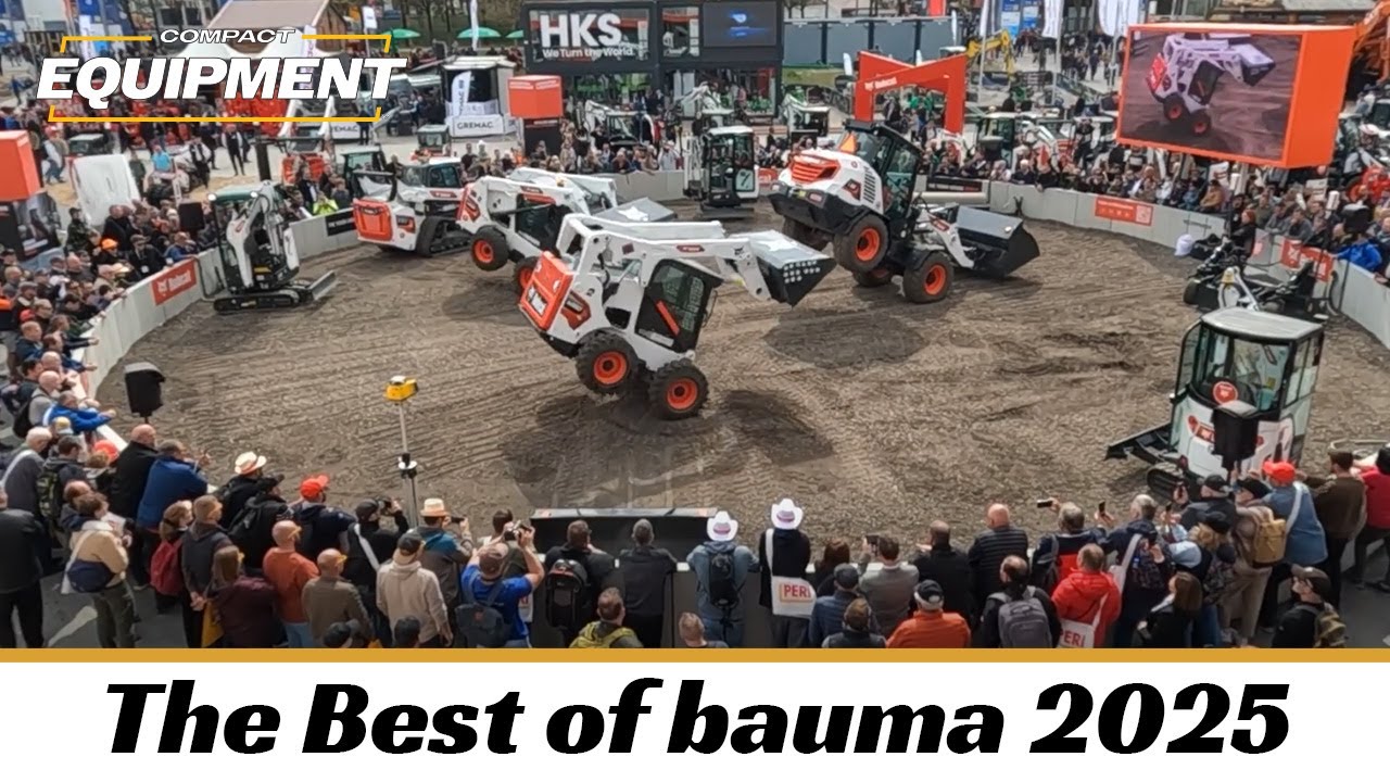 We Travel to bauma 2025 in Germany to Find the Coolest Compact Equipment and Booths