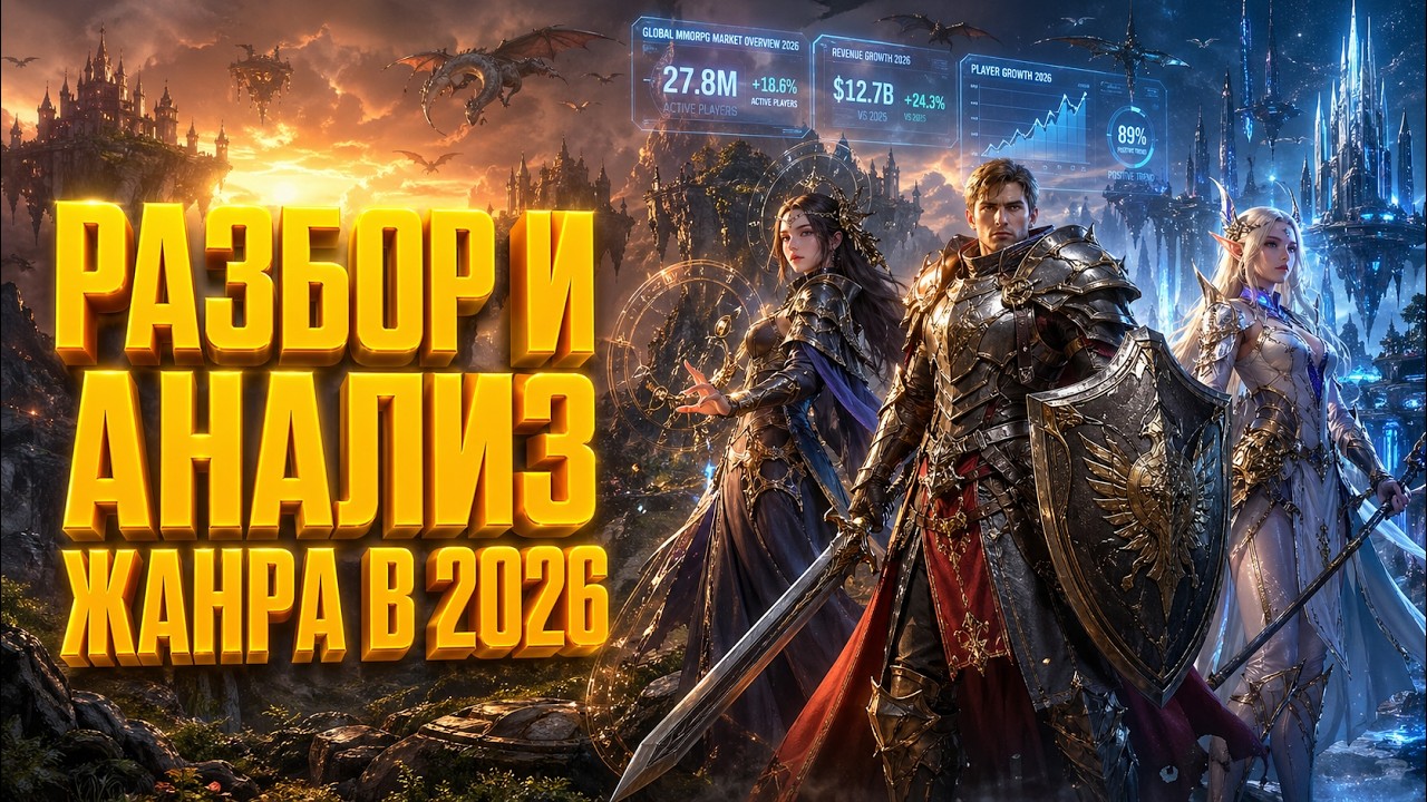 АНАЛИЗ ЖАНРА MMOPG. ЖИВ ЛИ ОН В 2026?