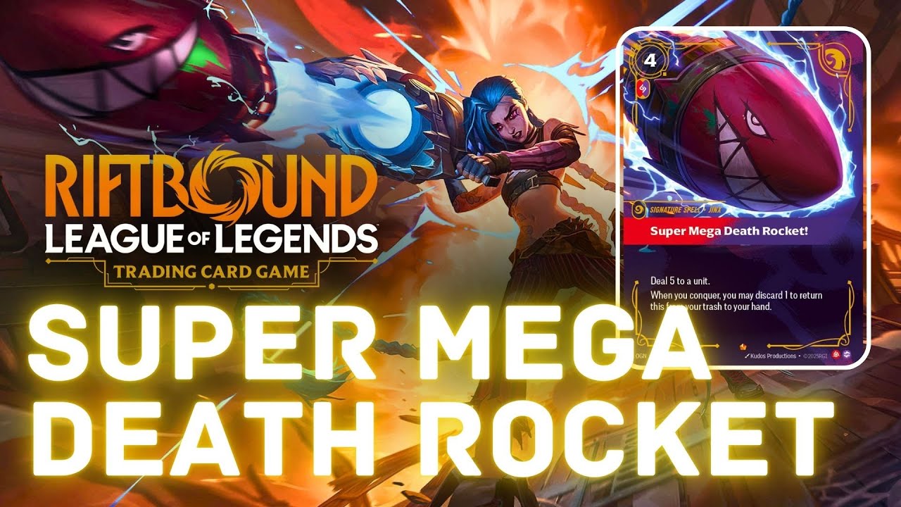 SUPER MEGA DEATH ROCKET | RIFTBOUND LEAGUE OF LEGENDS ORIGINS