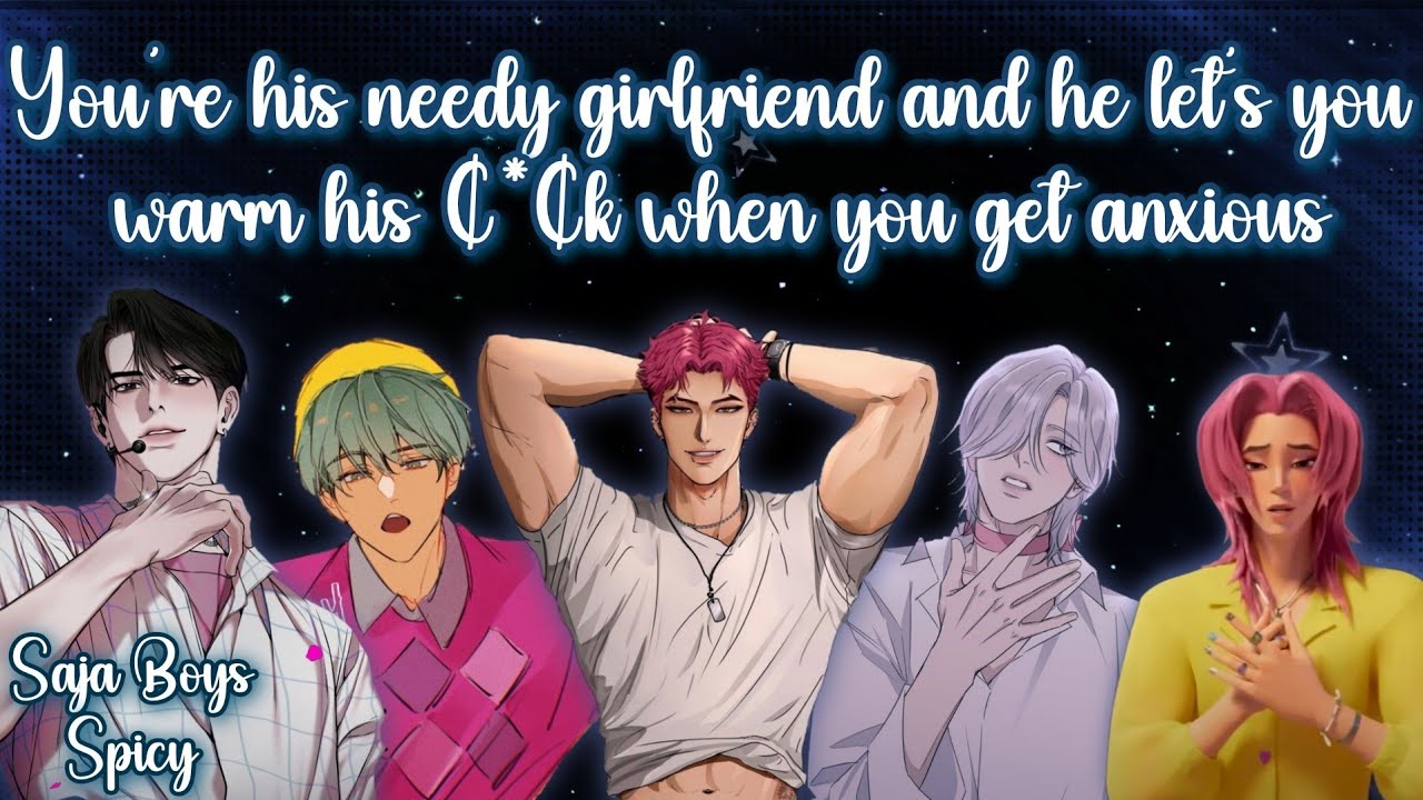 You're his needy girlfriend and he let's you warm his ¢*¢k when you get anxious