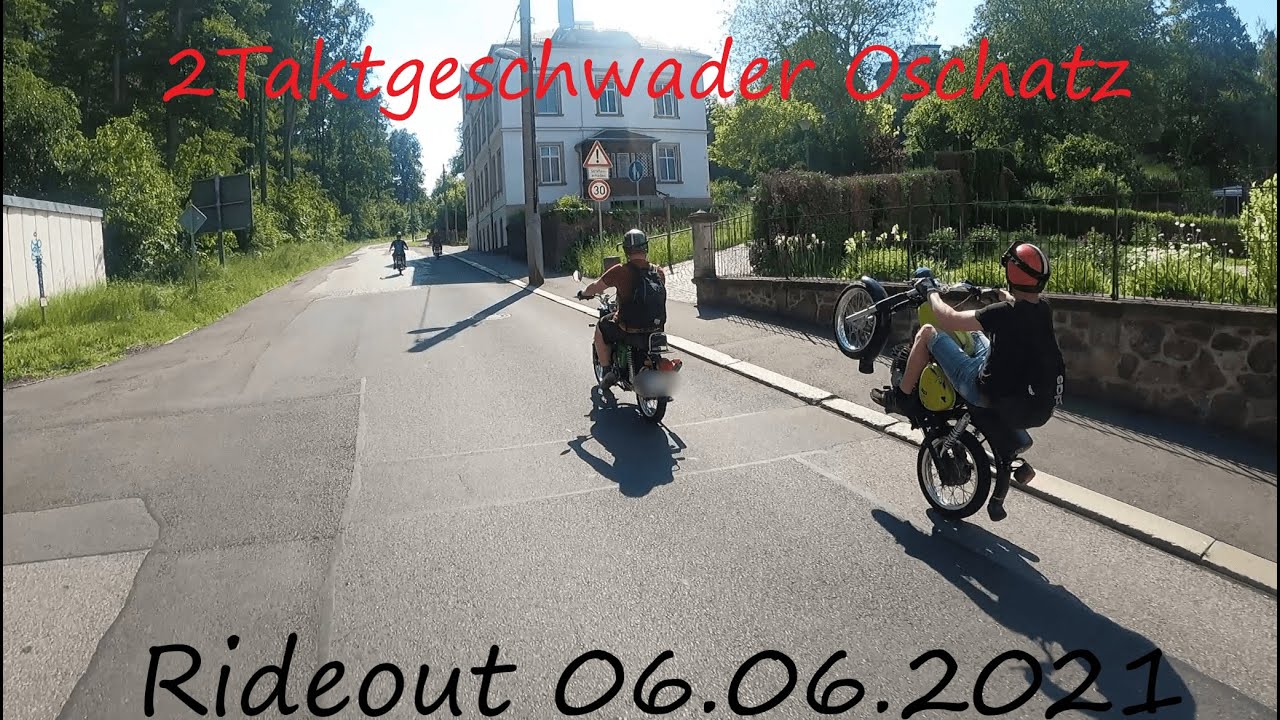 Rideout 06.06.2021 | 2 Takt Geschwader Oschatz | KTM SMCR 690 vs. Simson 140 WaKü