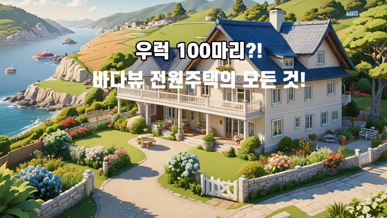 7.강태공들의 천국 태안군 전원주택 (신축) #단독주택 #전원주택  #주택매매 #태안군 #바닷가주택