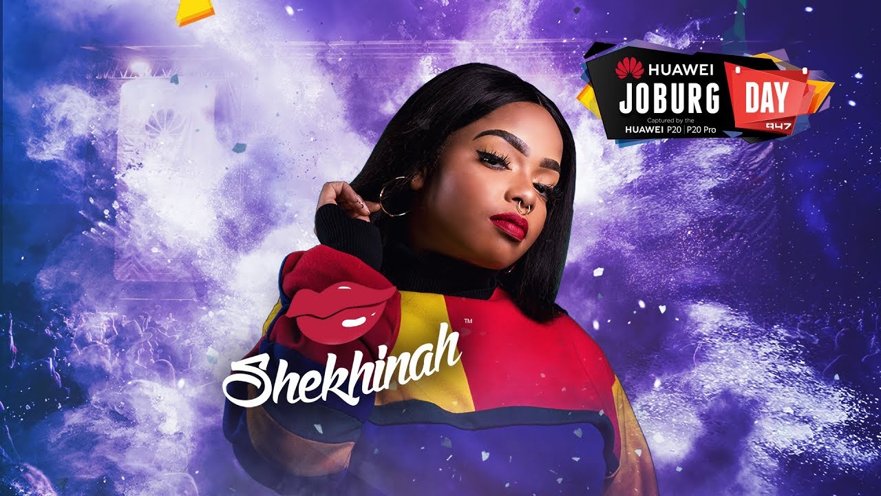 Shekhinah on the #HuaweiJoburgDay Stage
