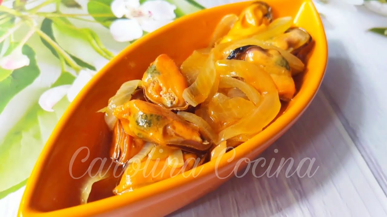 Mejillones en escabeche casero con Thermomix, facilísimo!