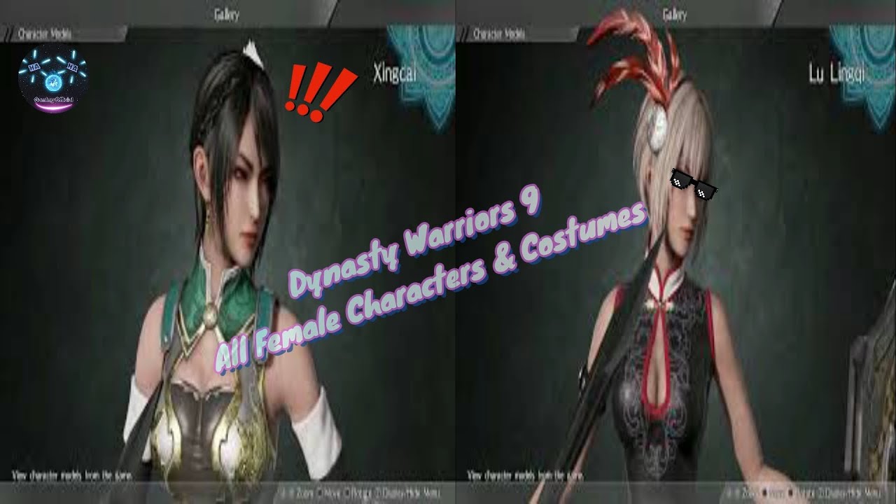 Dynasty Warriors 9 | All Female Characters & Costumes