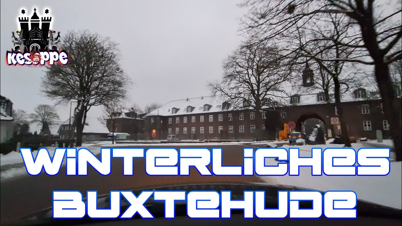Winterliches Buxtehude in 4K