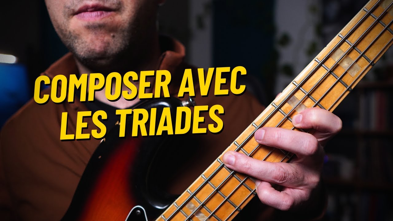 Comment COMPOSER à la basse avec les TRIADES ?! Exemples & conseils