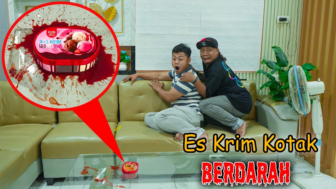 Jika Kalian Menemukan Es Cream Kotak Berlumuran D4r4h JANGAN DIAMBIL!!