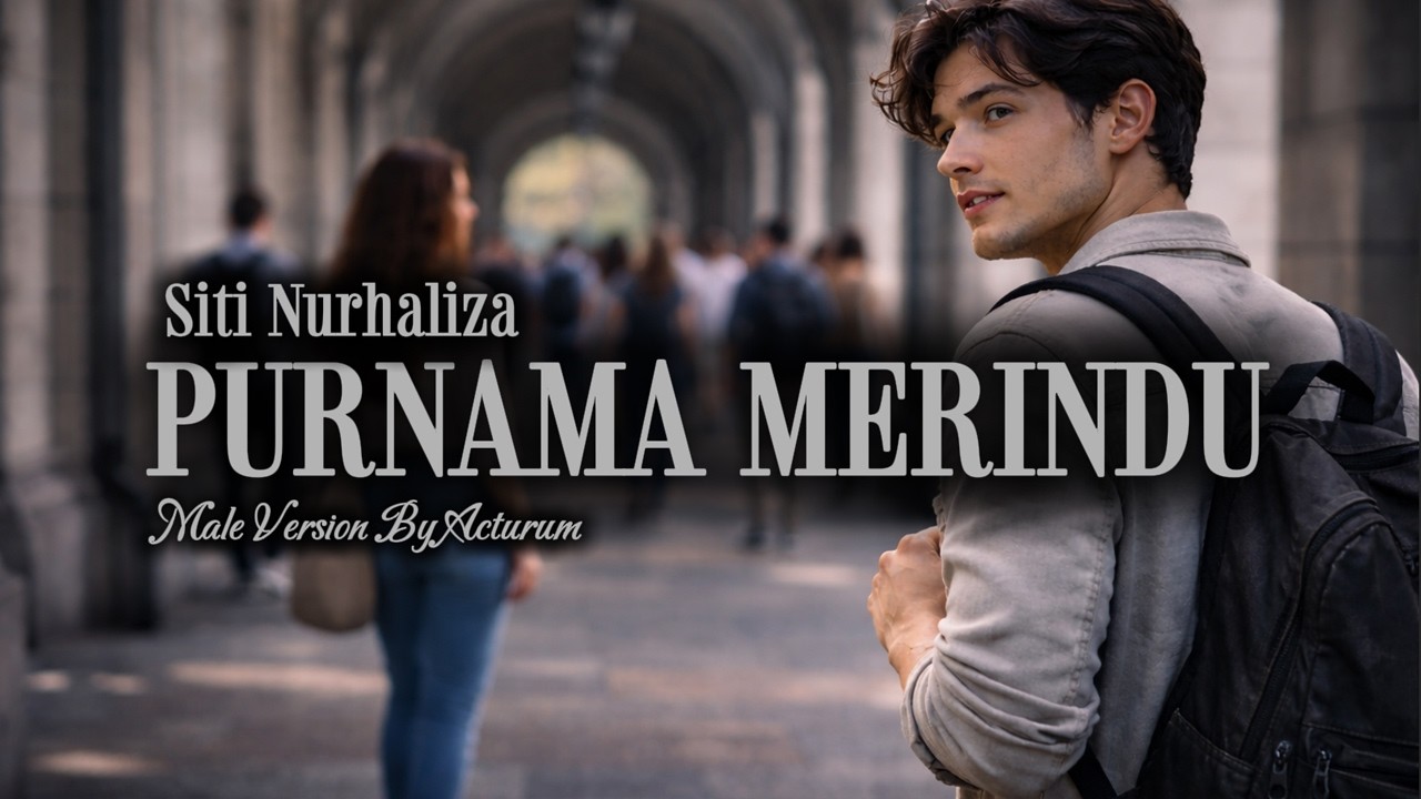 SITI NURHALIZA – PURNAMA MERINDU | Male Version | Pop Modern Cover & Saxophone