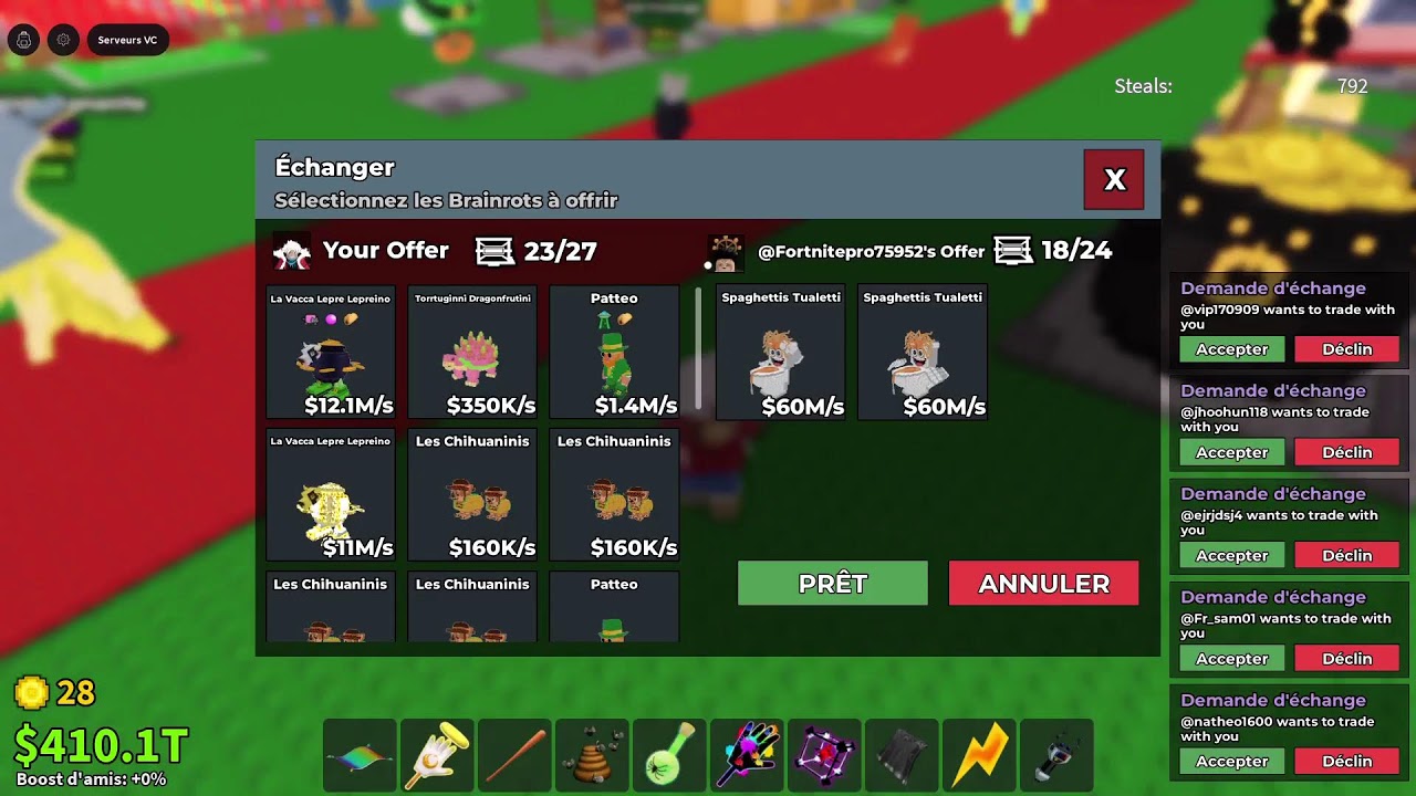 Trade machine