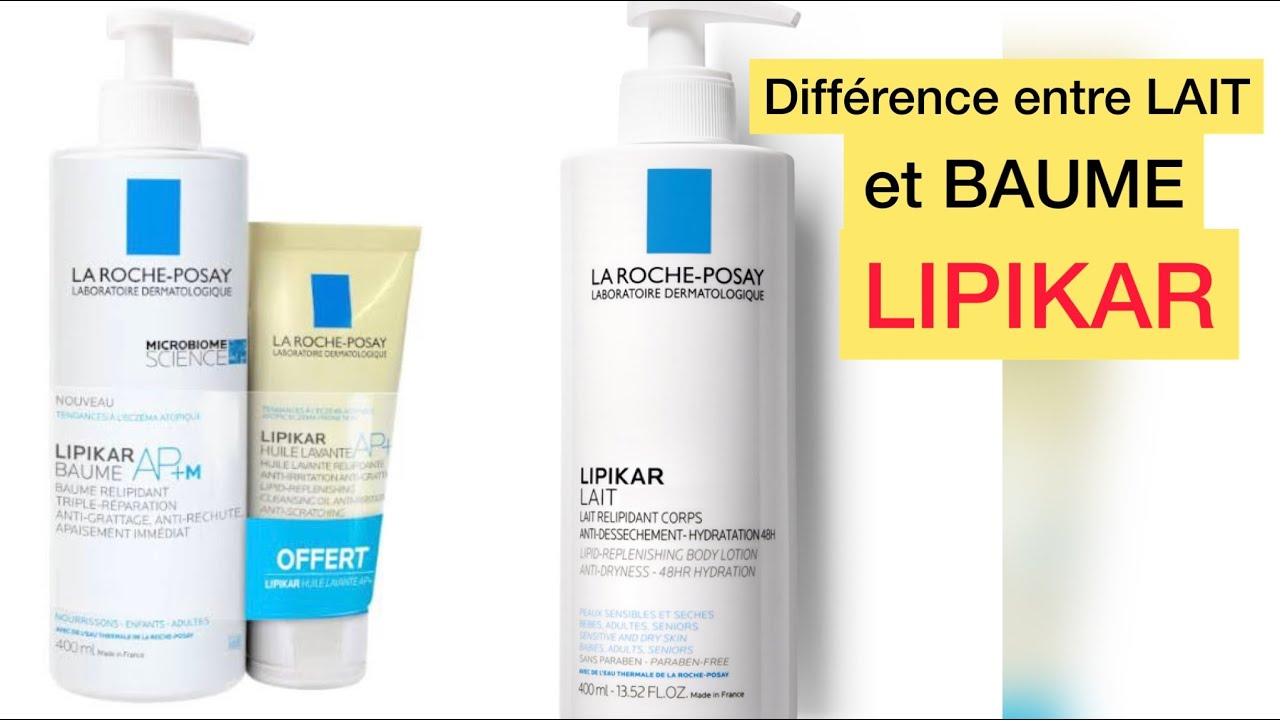 LAIT et BAUME LIPIKAR 🥰🥰