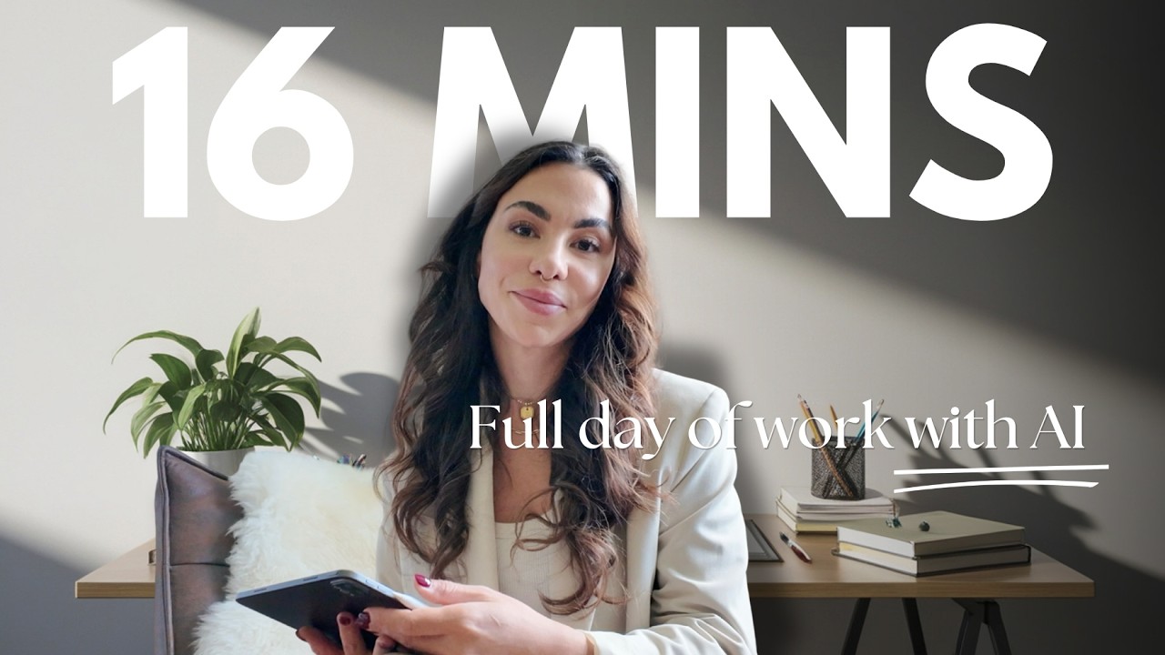 How I use AI to get work done 30x faster (and why you should too)