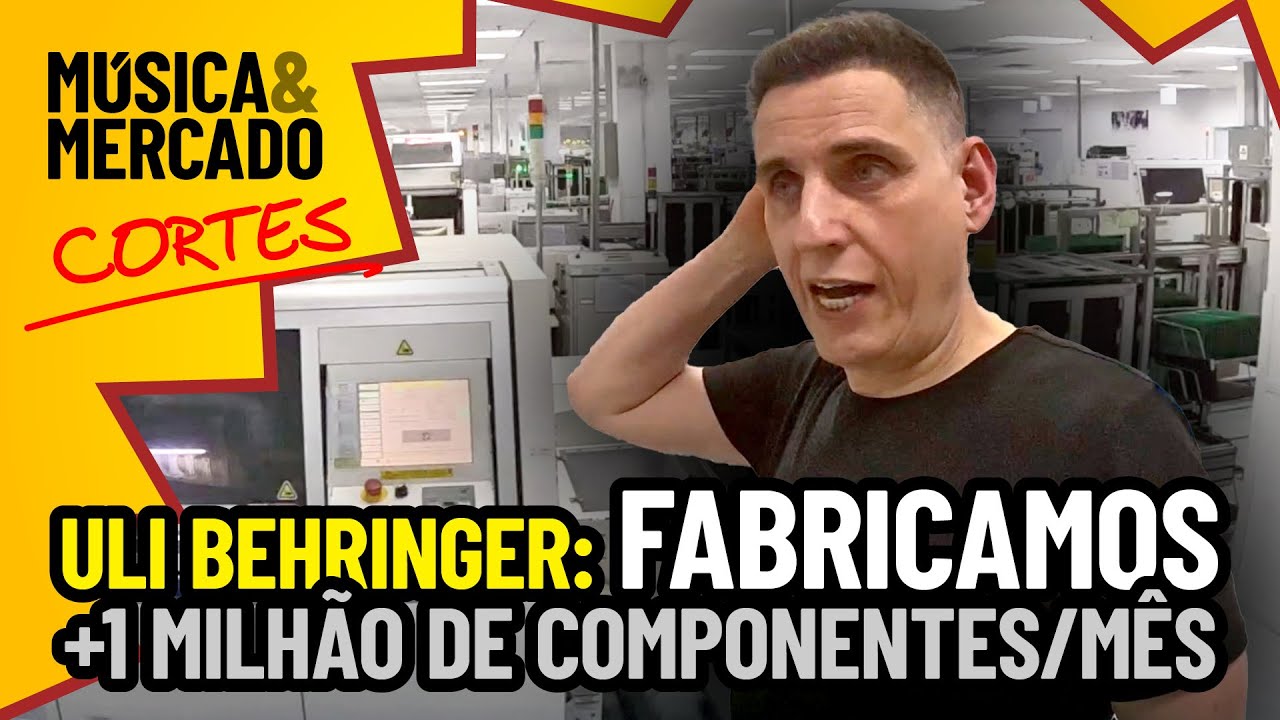 Cortes - Entrevistamos Uli Behringer, fundador da Behringer - Music Tribe! (parte 4)