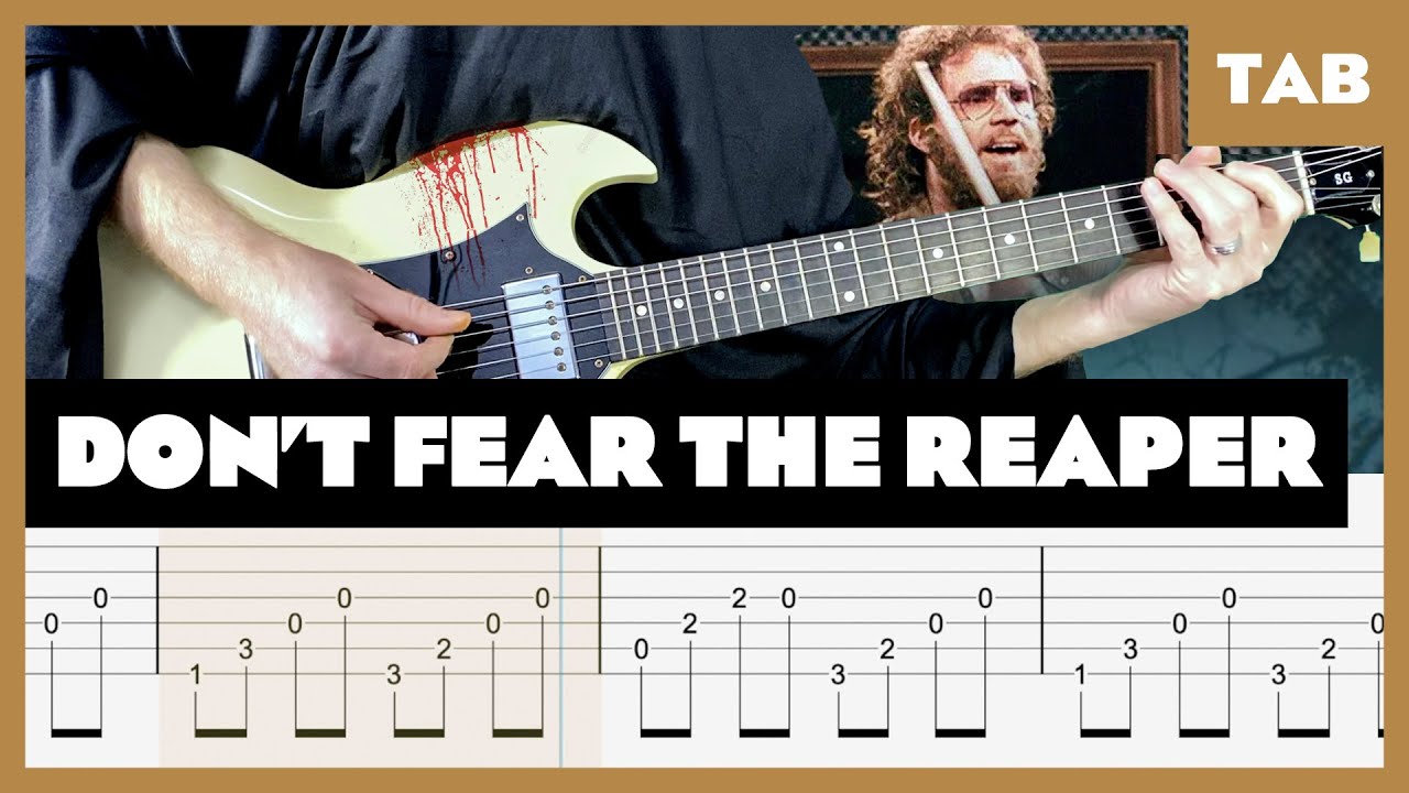 Blue Oyster Cult - Don't Fear the Reaper - Guitar Tab | Lesson | Cover | Tutorial