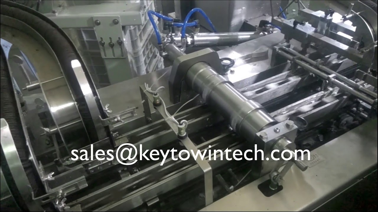 Automatic Cream Sandwiching machine with on-edge packaging machine