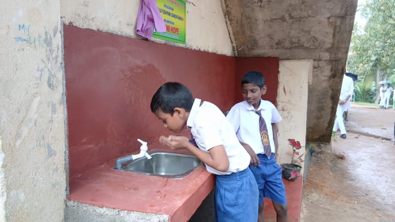 Clean Drinking Water for 400 Students at Yatiyanthota Barathi Tamil Maha Vidyalayam