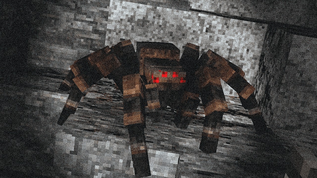 actual arachnophobic plays a spider modpack in VR